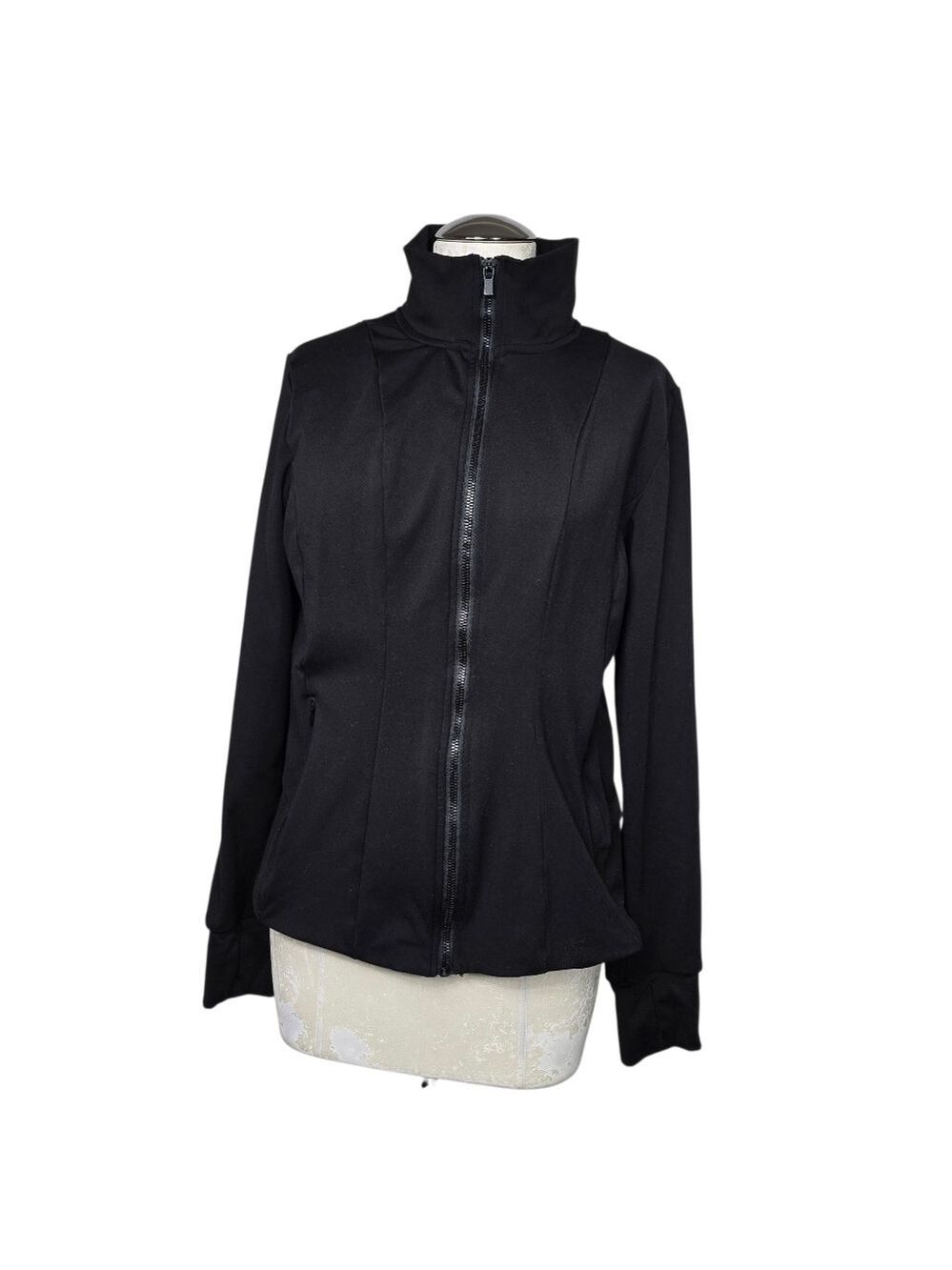 Everyday Extra Warm Black Full Zipper Jacket XL